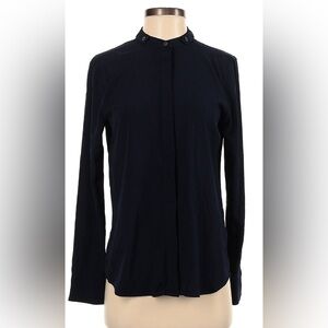 COURT & ROWE Navy Button Down Shirt